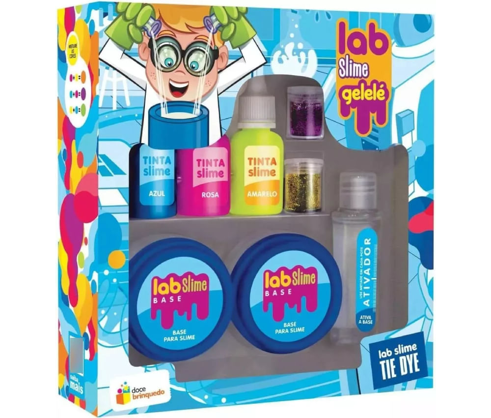 Gelele Lab Slime Tie Dye 3695