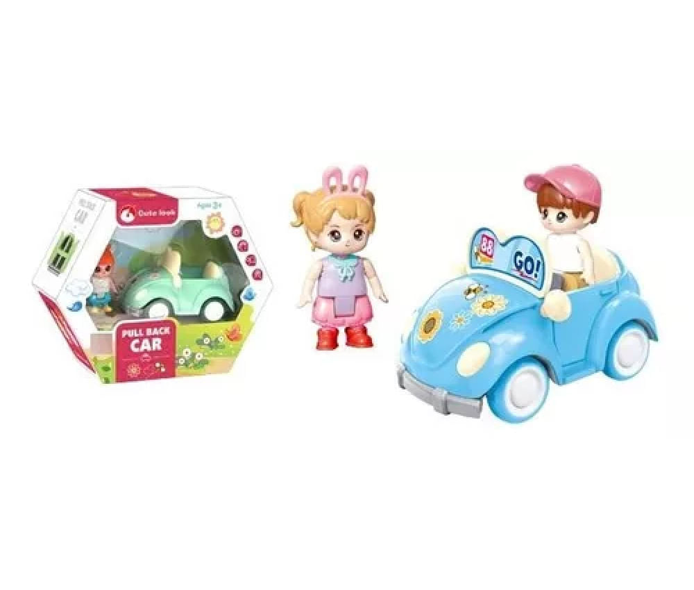 SET MUÑECO CON VEHICULO A FRICCION 2197624