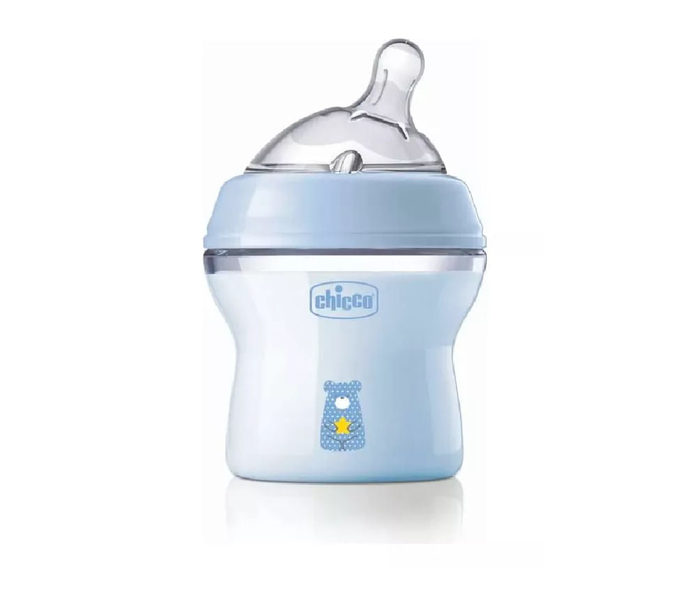 Chicco Mamadera Natural Feeling 150ml 0m+ Azul 81311200370