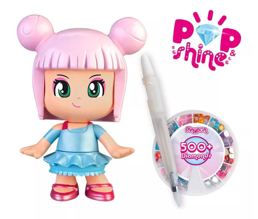 Pinypon Pop&Shine Gran figura PNY57000