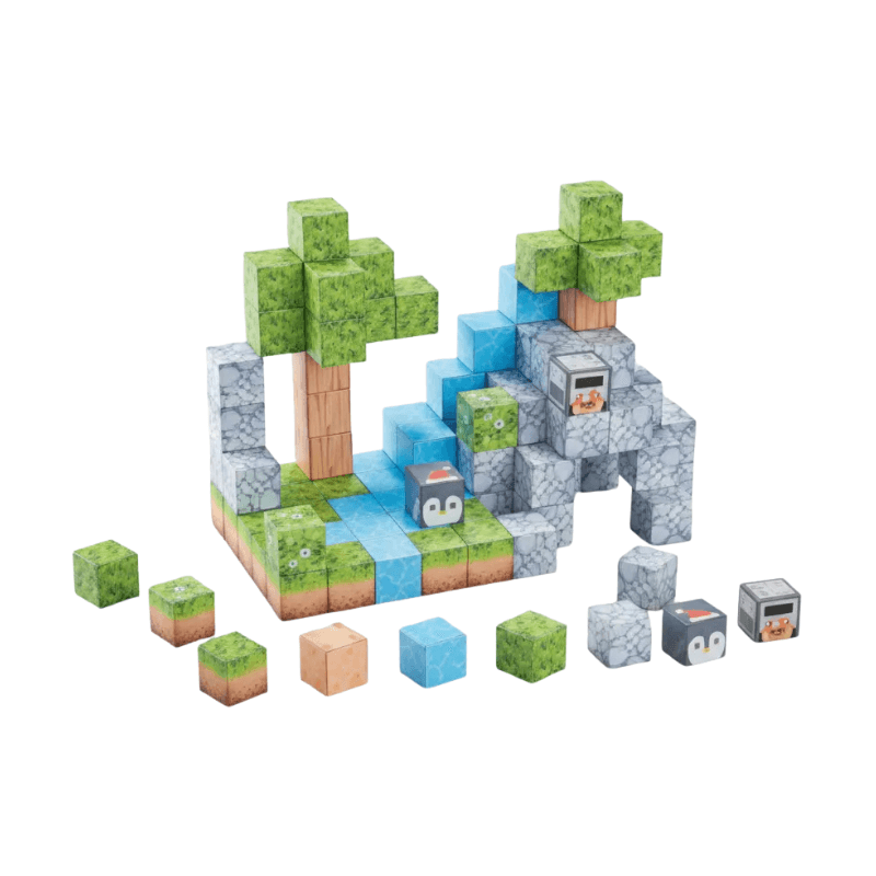 Bloques Magnéticos Cubos Steam Minecraft Shine 2960017