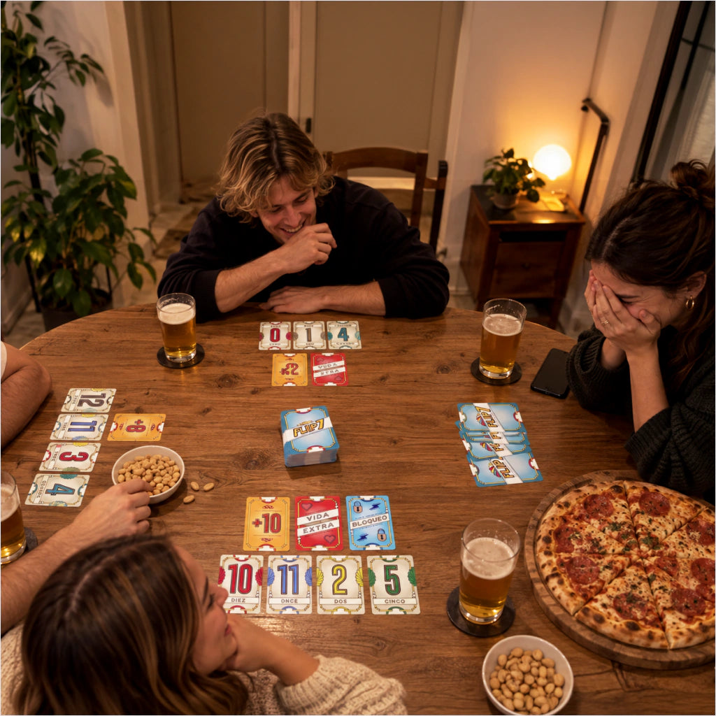 Juego De Cartas Flip 7 Toyco