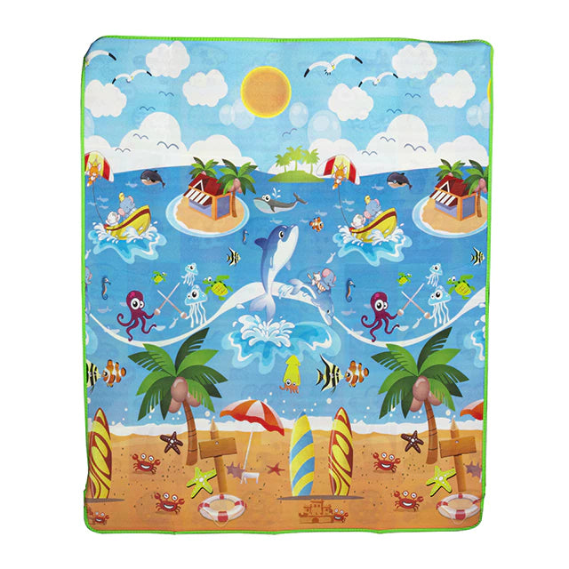Duck Alfombra Estampada Playa 150x180x0,5cm EPE15180525