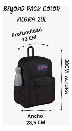 Jansport Mochila Beyond Pack Black JNS297