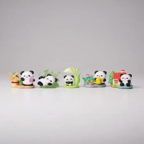 Figura Sorpresa Ositos Panda Con Escenario Kl926 Shine