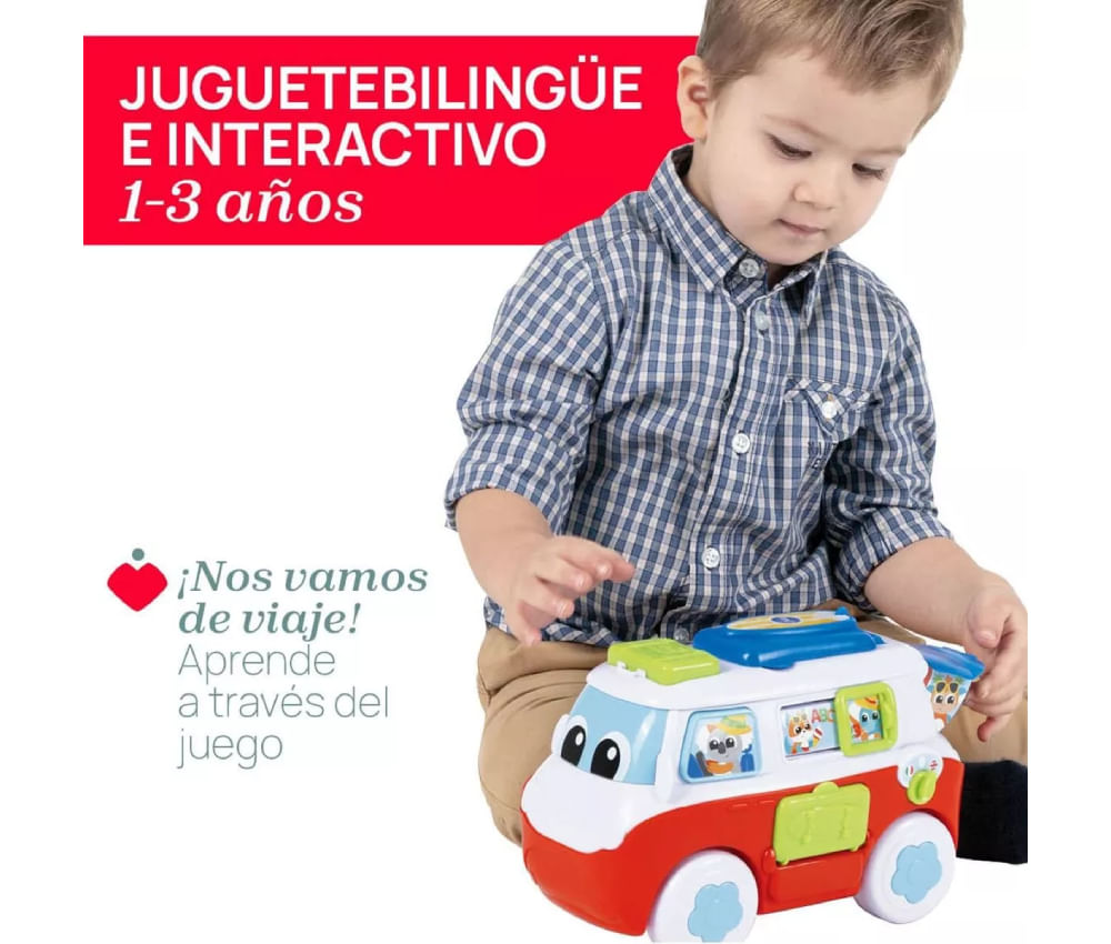 Chicco Bilingual ABC Van life con actividades manuales 12-36M 00011557000040