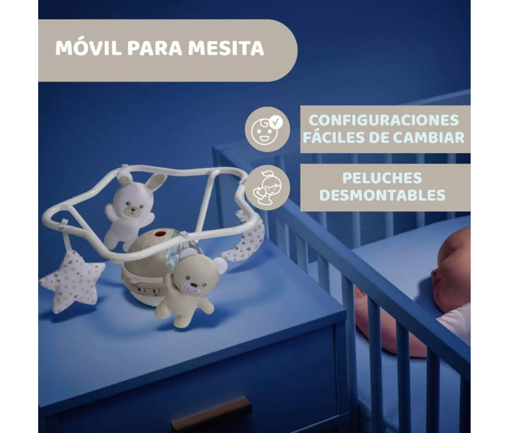 Chicco First Dreams Rainbow cot mobile beige 0M+ 00011041000000