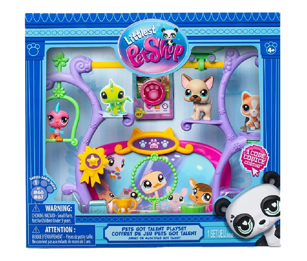 New Littlest Pet Shop Set de 02 mini mascotas 00558