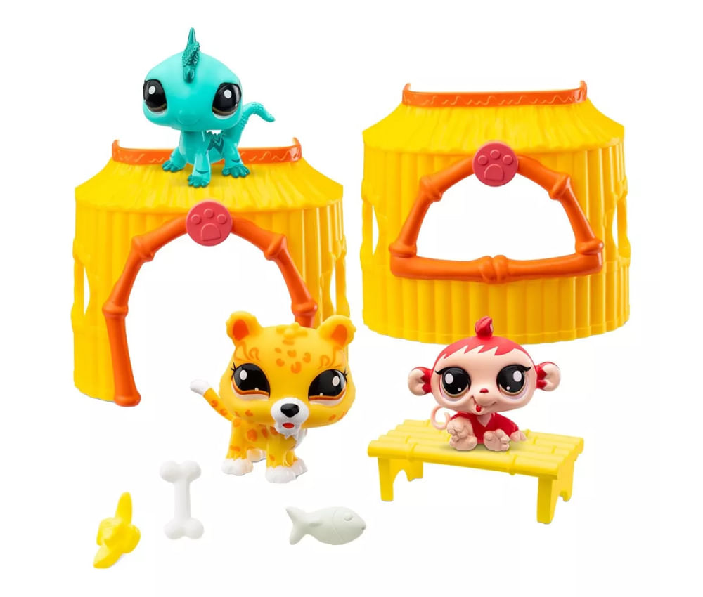 New Littlest Pet Shop Set de 03 mini mascotas 00515