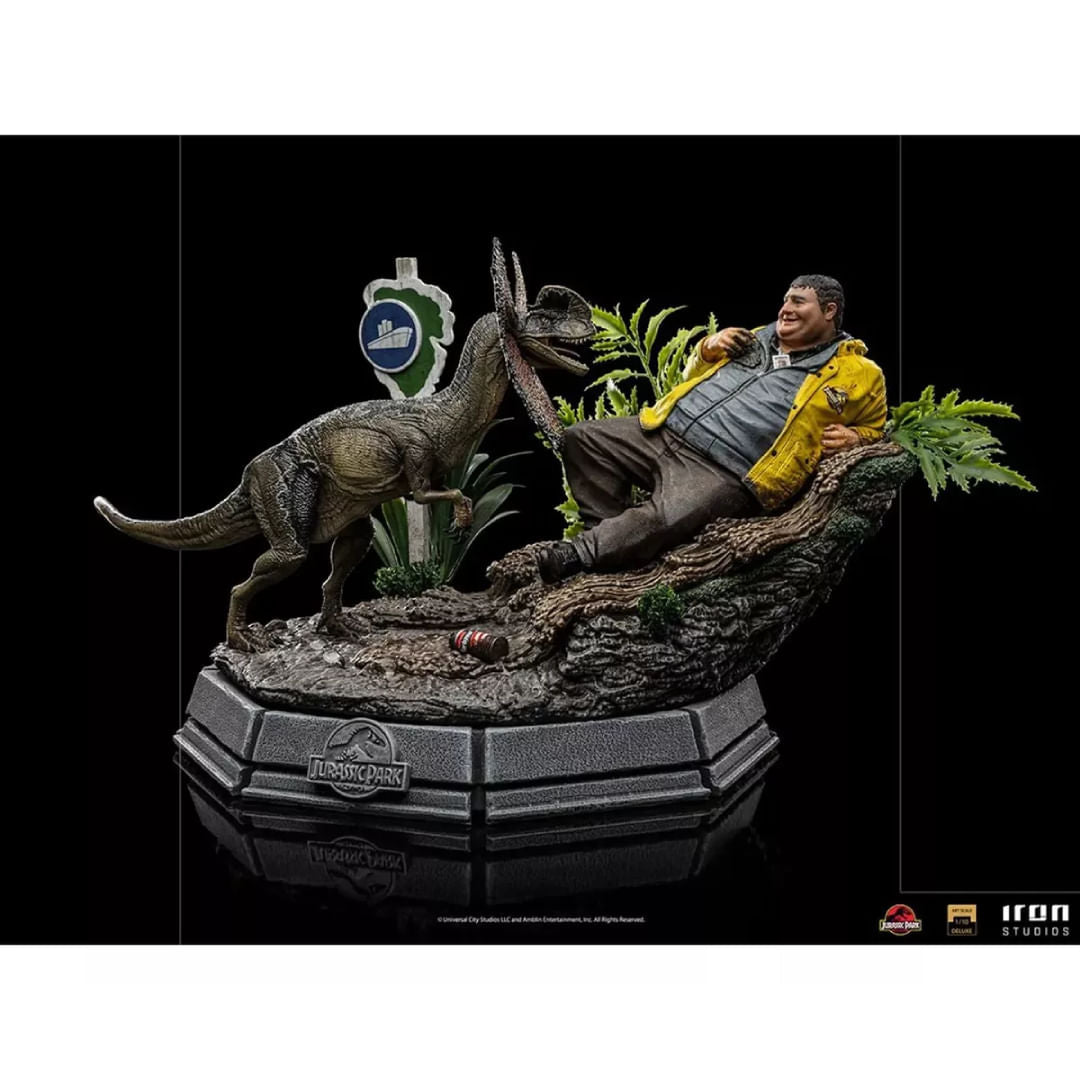 IRON STUDIOS DENNIS NEDRY DELUXE - JURASSIC PARK - ART SCALE 1/10 UNIVJP69222-10