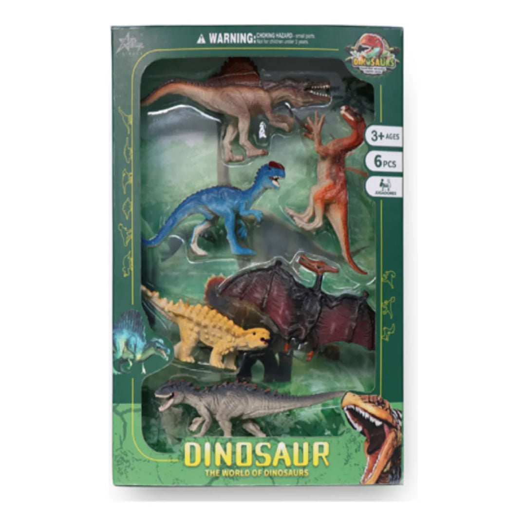 Dinosaur World Set de Dinosaurios x6 2136760