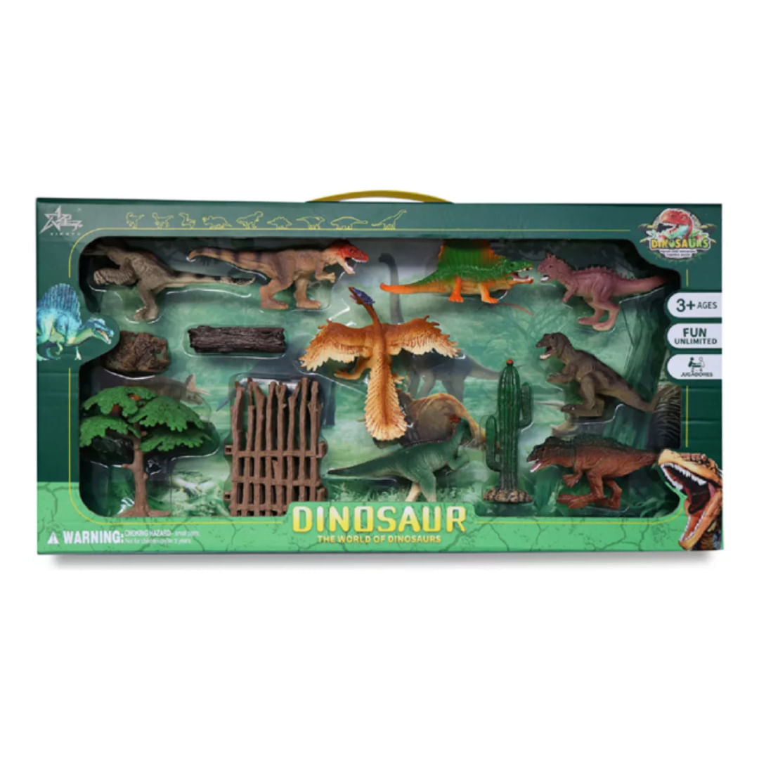 Dinosaur World Set de Dinosaurios con Accesorios 2136780