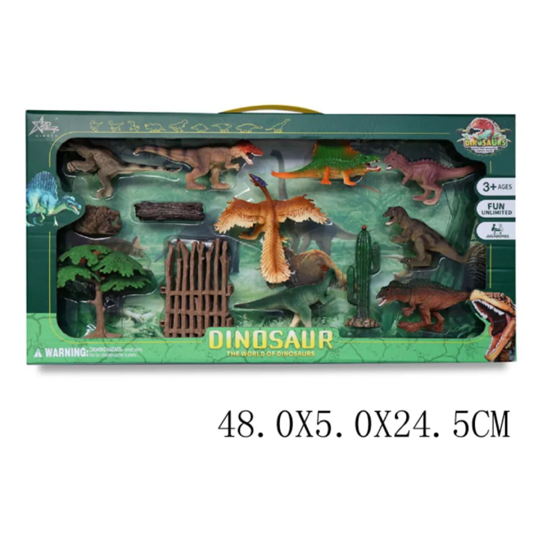 Dinosaur World Set de Dinosaurios con Accesorios 2136780