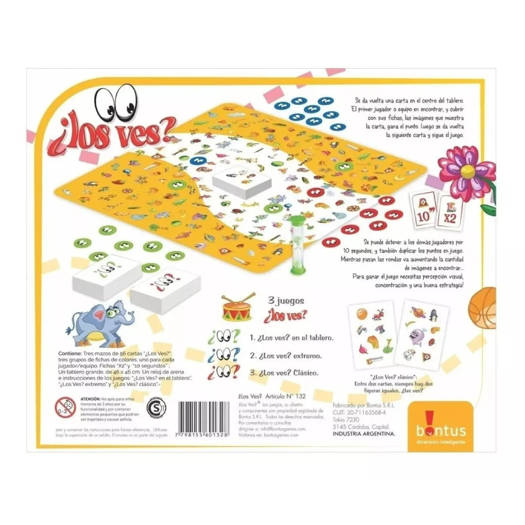 Los Ves? Juego de mesa 132