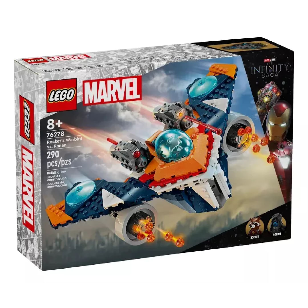 Lego Marvel Rocket's Warbird vs. Ronan 76278