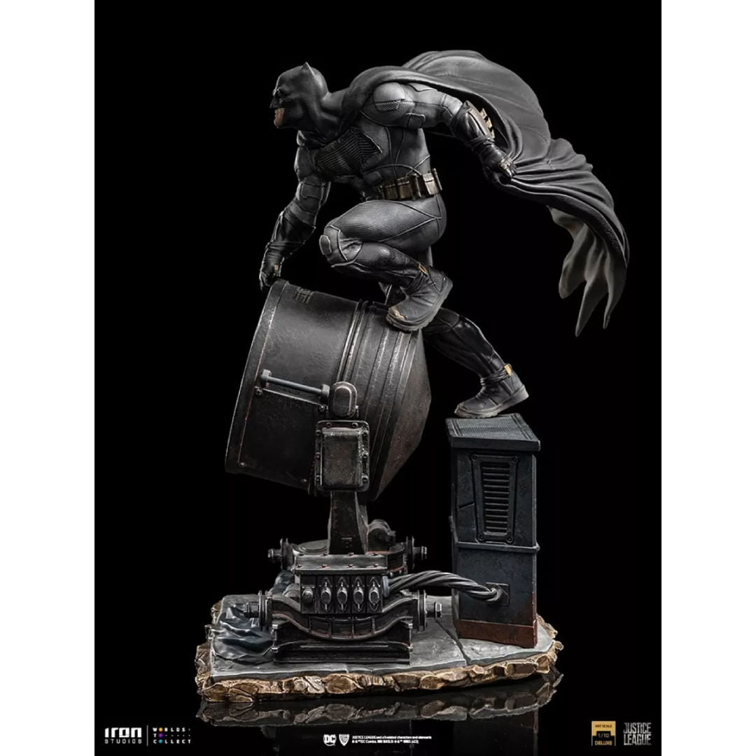 IRON STUDIOS BATMAN ON BATSIGNAL DELUXE SCALE 1/10 - ZACK SNYDER`S JUSTICE LEAGUE - DCCOMICS DCCJLE71522-10