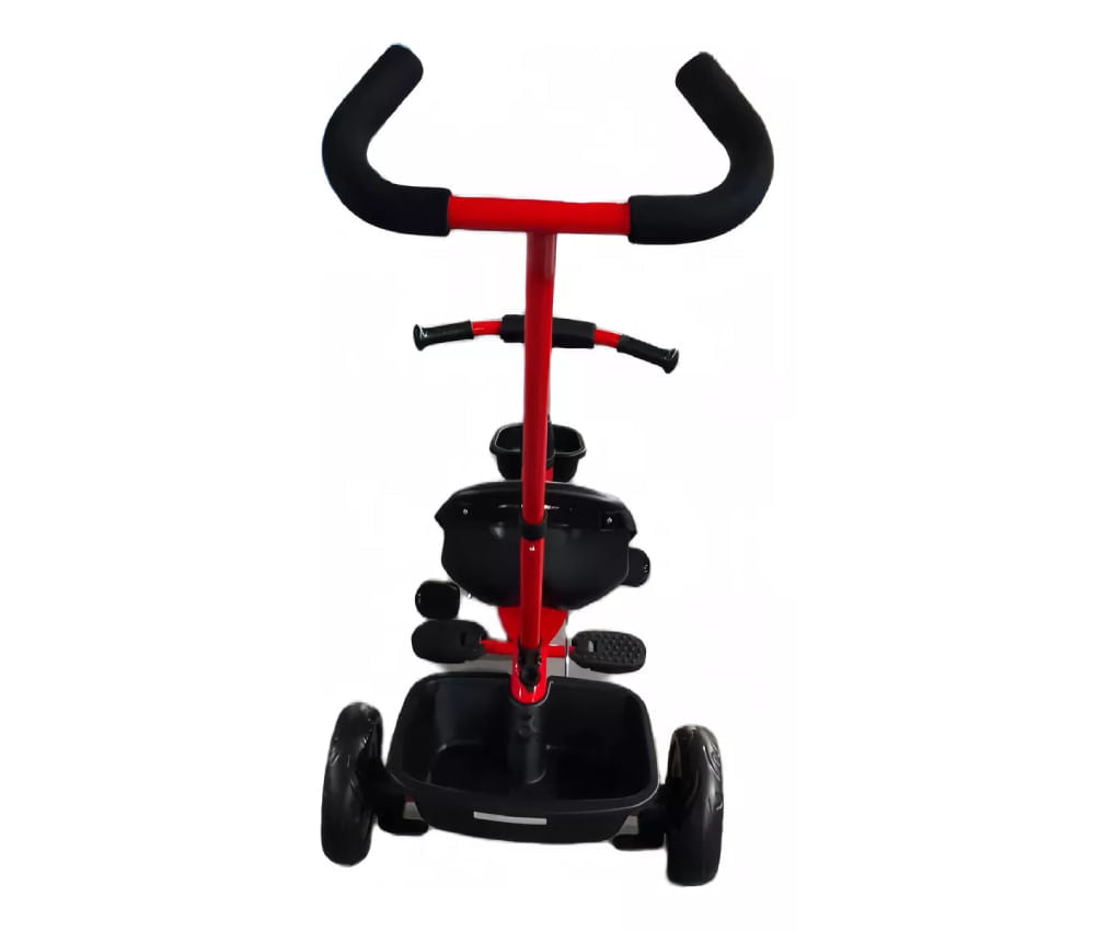 Triciclo con Manija JY-T03 Rojo