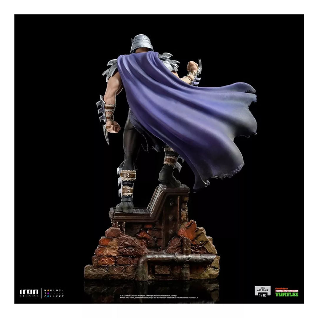 IRON STUDIOS SHREDDER BDS - TMNT - ART SCALE 1/10 NICKEL74622-10