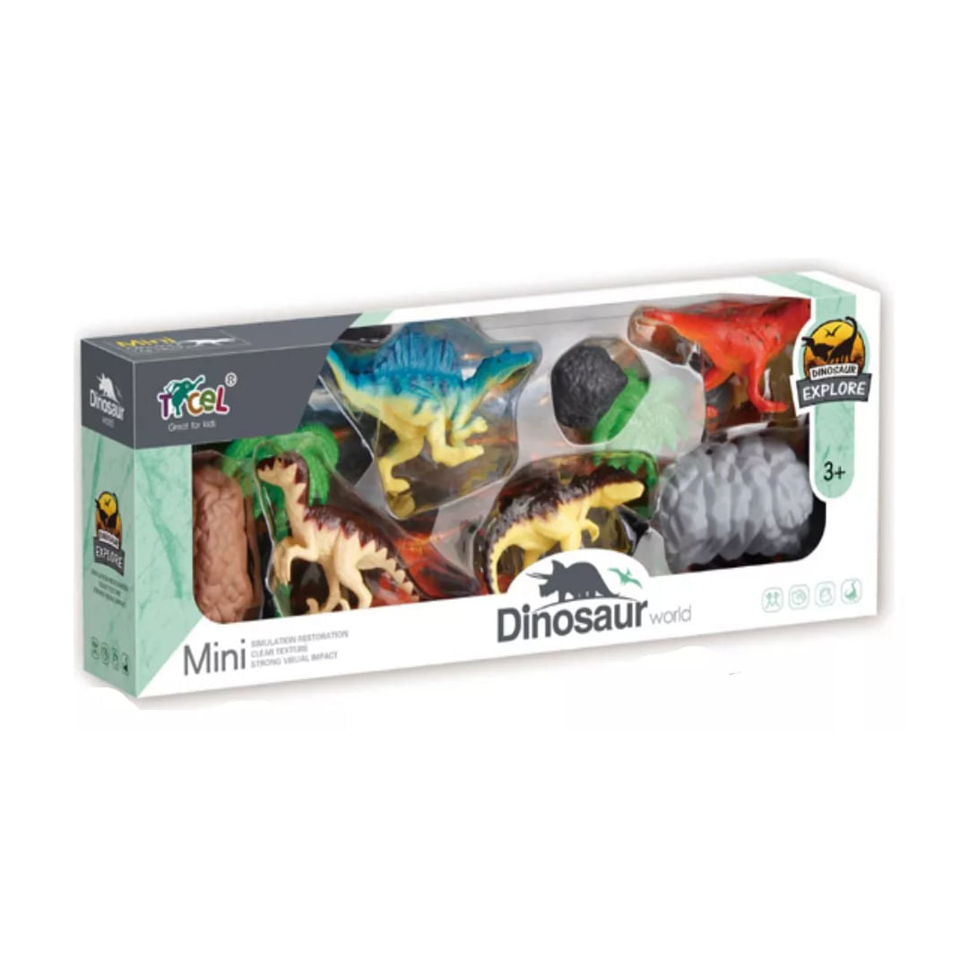 Dinosaur World Set de Dinosaurios con Accesorios 2308518