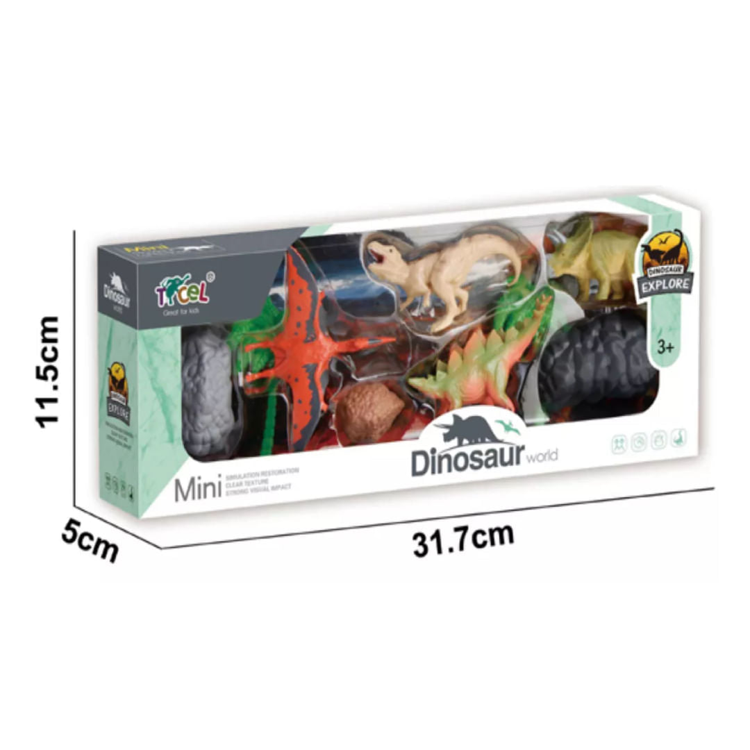 Dinosaur World Set de Dinosaurios con Accesorios 2308520