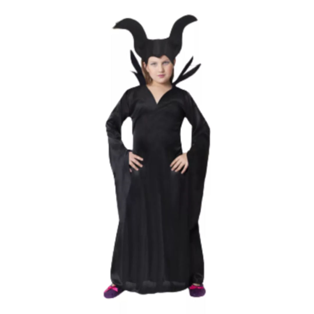 Disfraz Candela Hada Negra Niña T1 halloween