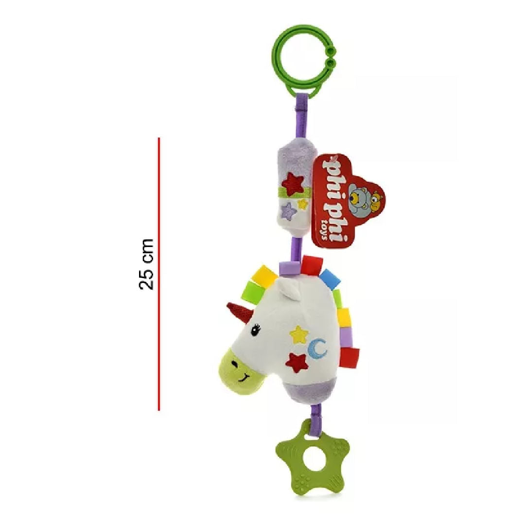 Phi Phi Peluche Unicornio sonajero 8748