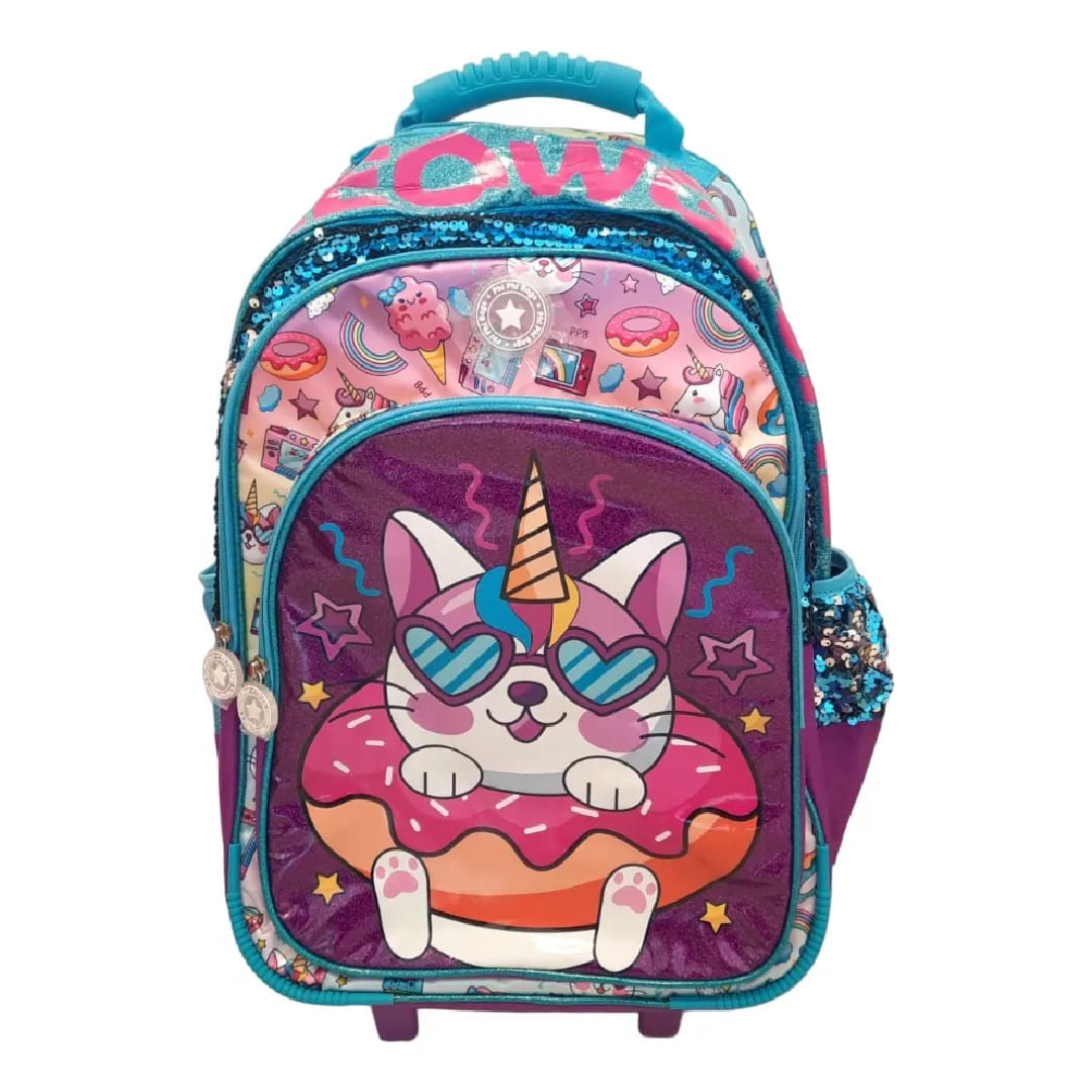 Phi Phi Mochila Carro Gato Unicornio 102444