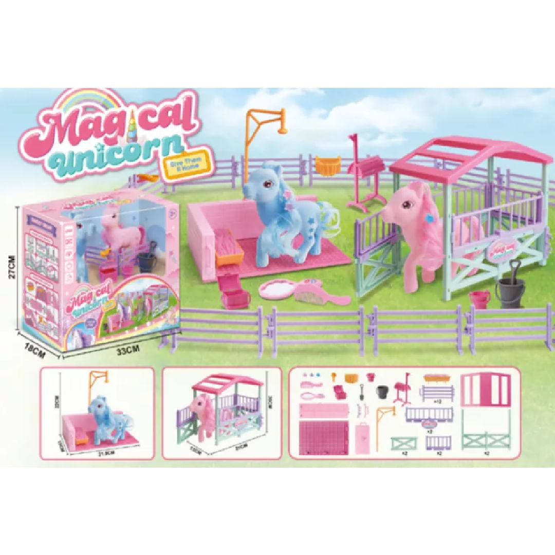 Set De Unicornios Magicos Con Accesorios 2213740