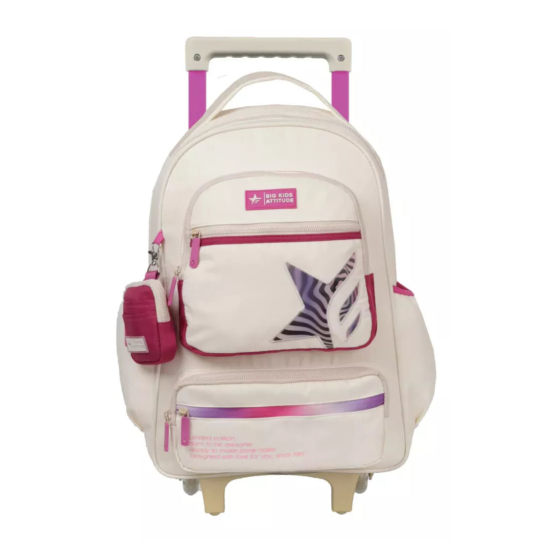 Footy Mochila con carro de 18" Big Kids Multipocket F6041.UNICO.UNICO