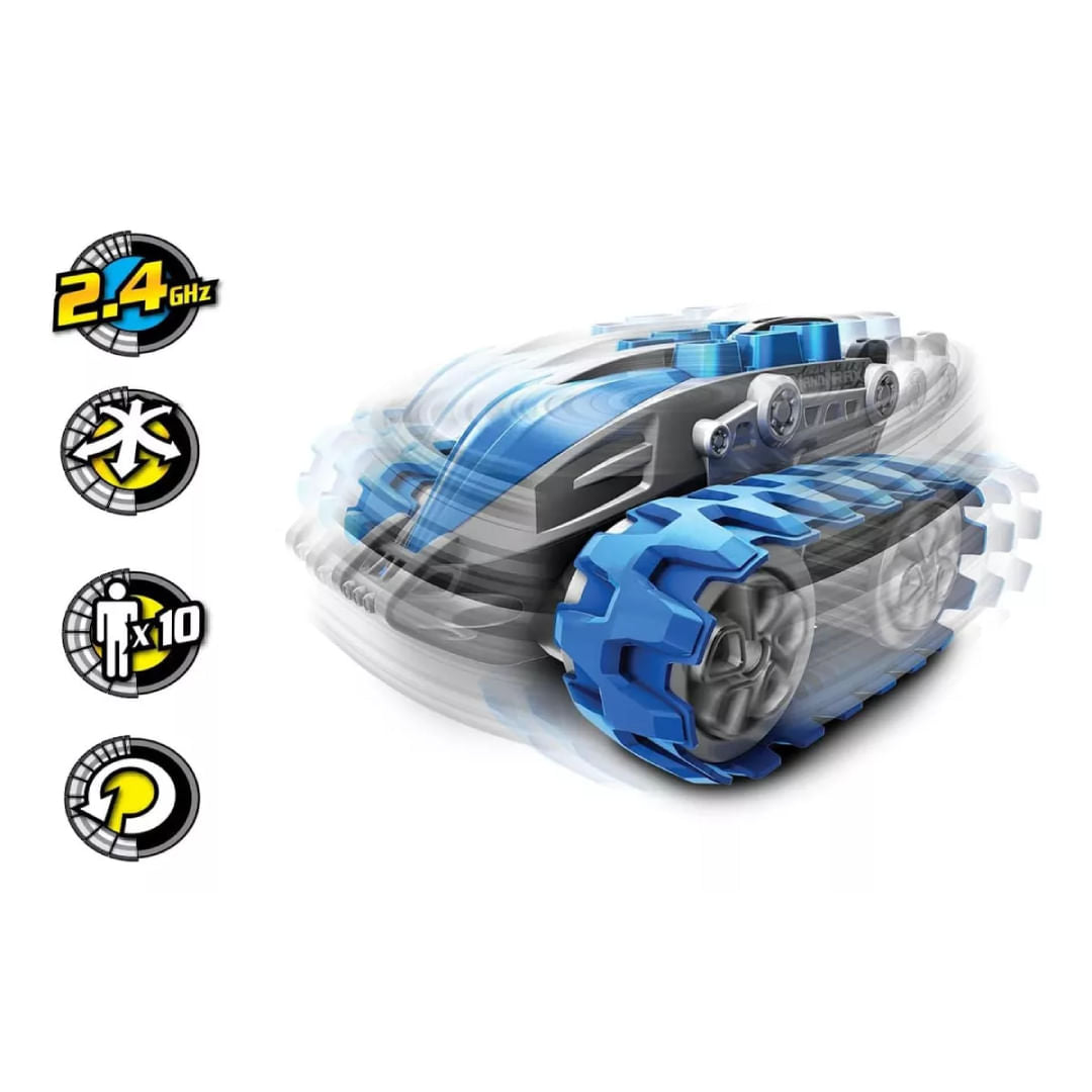 Nikko Nanotrax a radio control color azul 10182