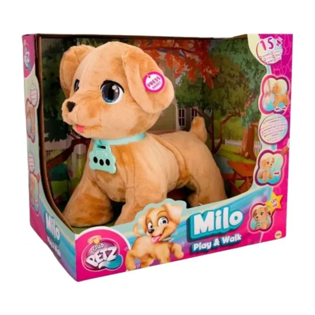 Perrito de peluche que juega y camina! 1932 81314MS