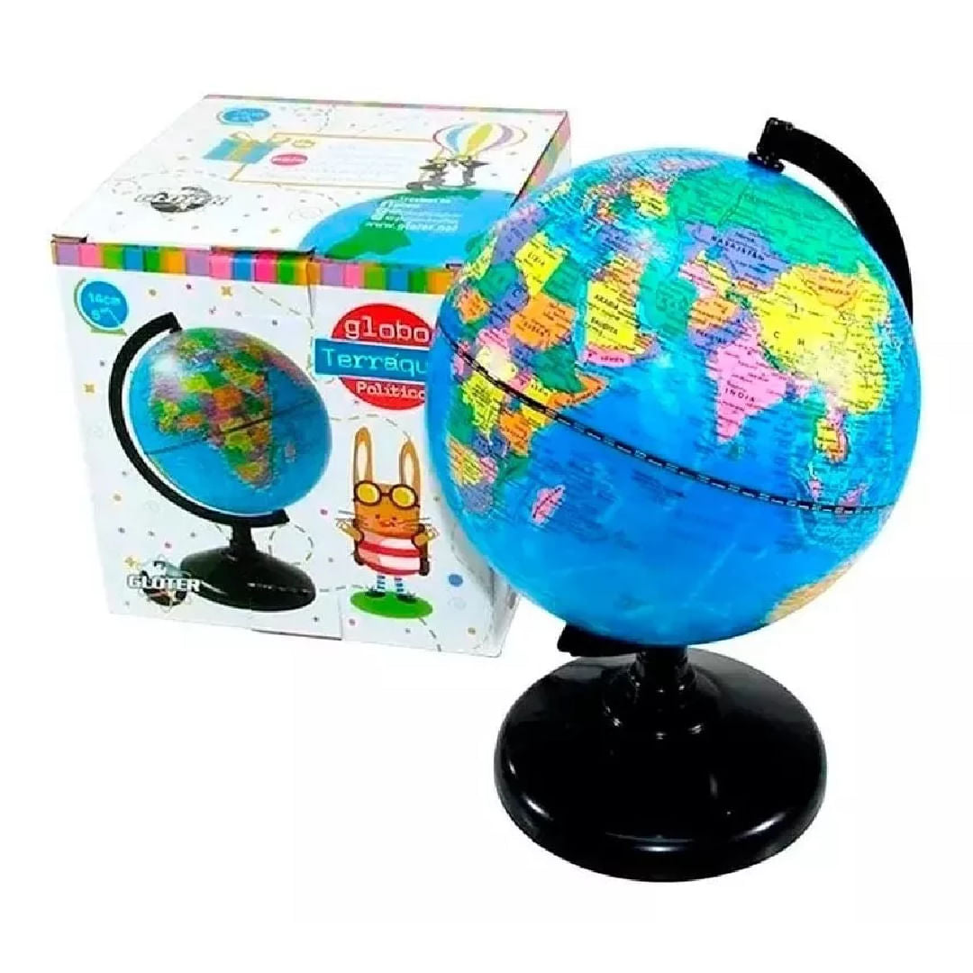 Globo Terraqueo Base Plastico 147W