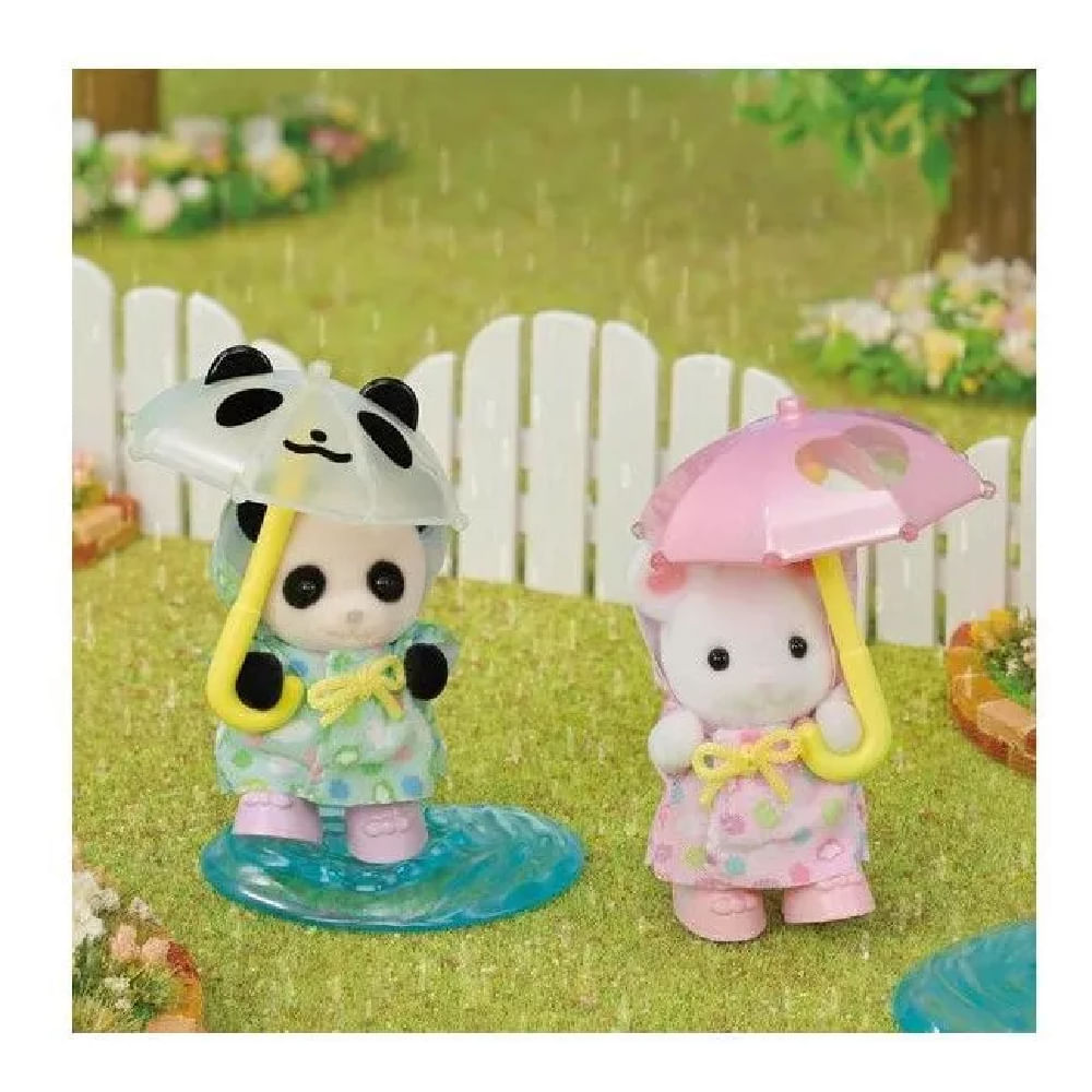 Sylvanian Families Amigos Guarderia Dia de Lluvia 05748