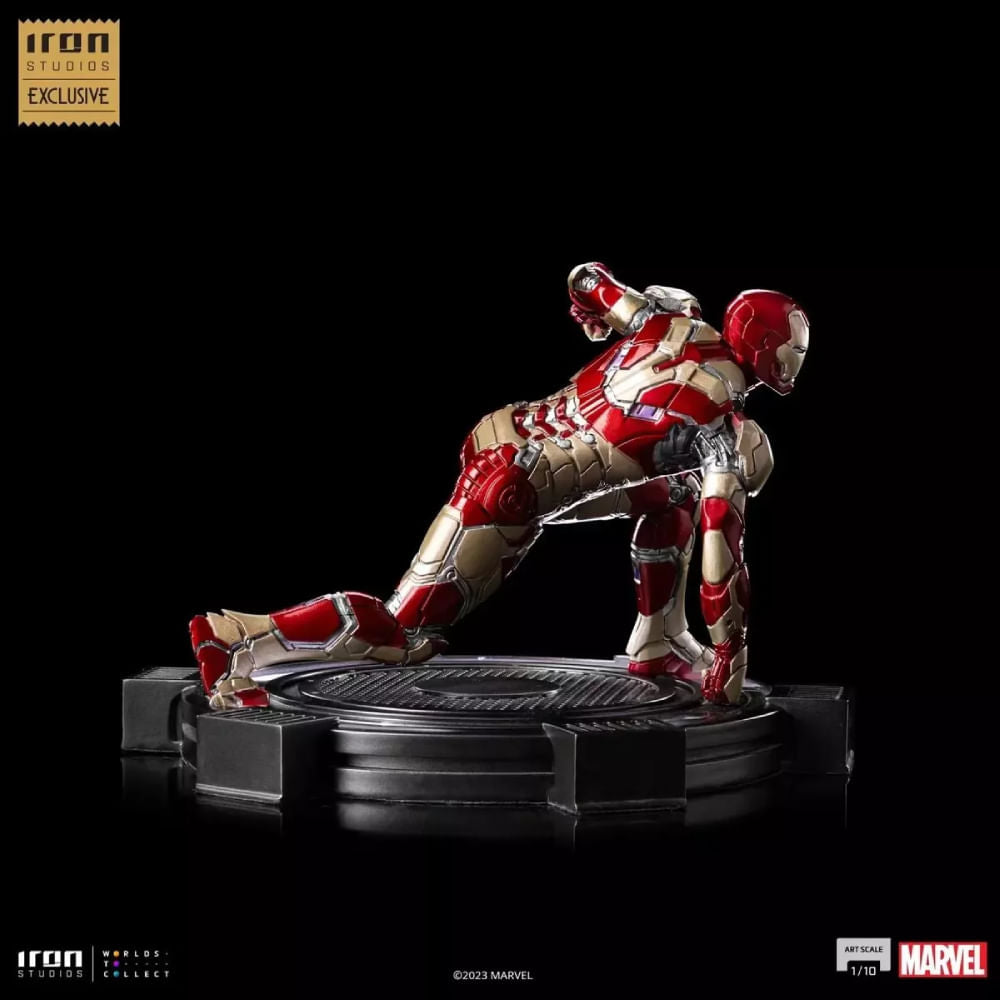 IRON STUDIOS IRON MAN MARK XLII EVENT EXCLUSIVE DELUXE - INFINITY SAGA SCALE 1/10 MARCAS83423-10