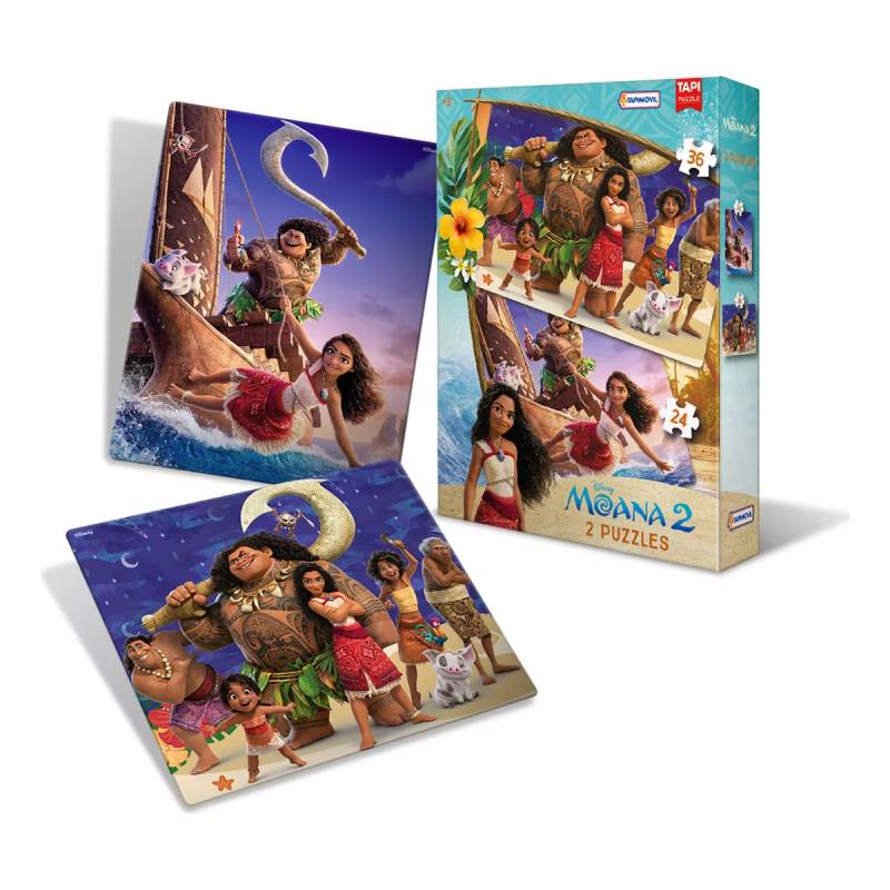 Puzzles 24 y 36 piezas Disney Moana 02 DMO08005