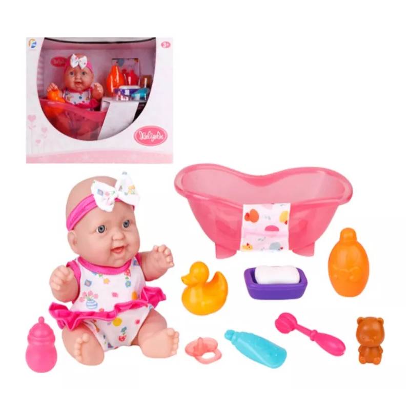 Bebe con accesorios 25cm 2402628