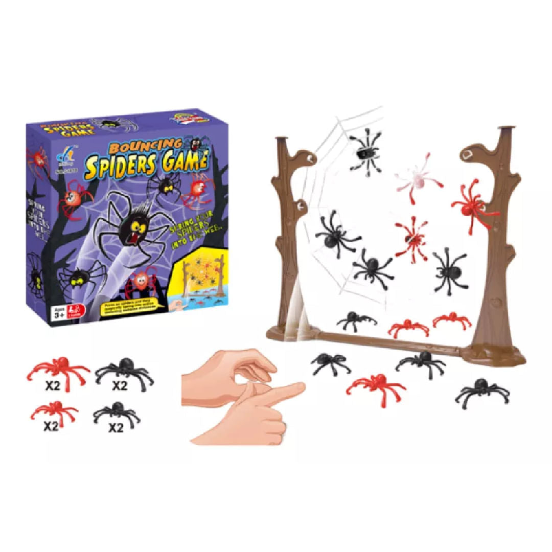 Juego De Mesa Arañas Saltarinas Bouncing Spiders 2215951
