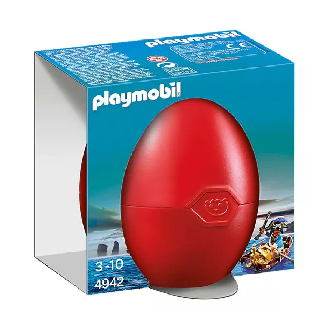 Playmobil Pirata Con Bote 4942