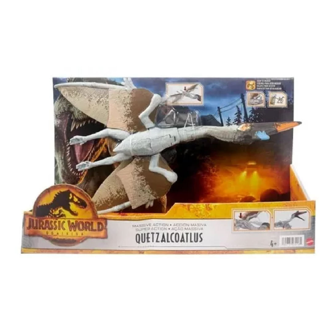 Dinosaurio Quetzalcoatlus Jurassic World Hdx48 Mattel