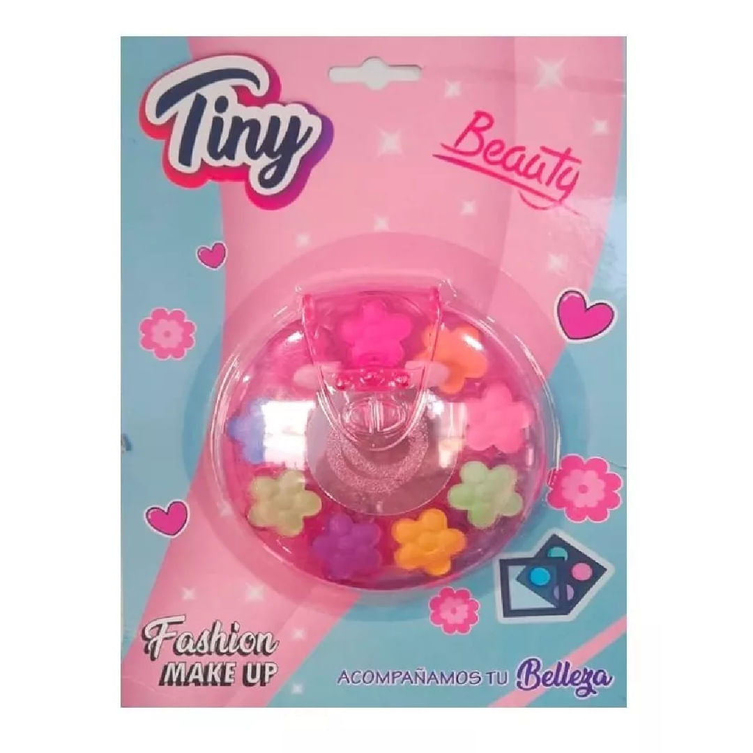 Tiny Maquillaje En Blister Circular Con Sombras Espejo 3223