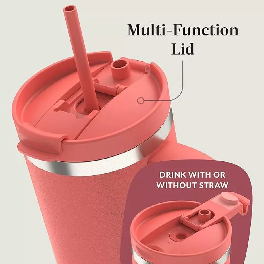 Contigo Vaso Streeterville coral con sorbete y asa 1,18L 2204454