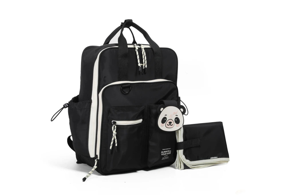 Chimola Mochila Baby New Moments Black M263