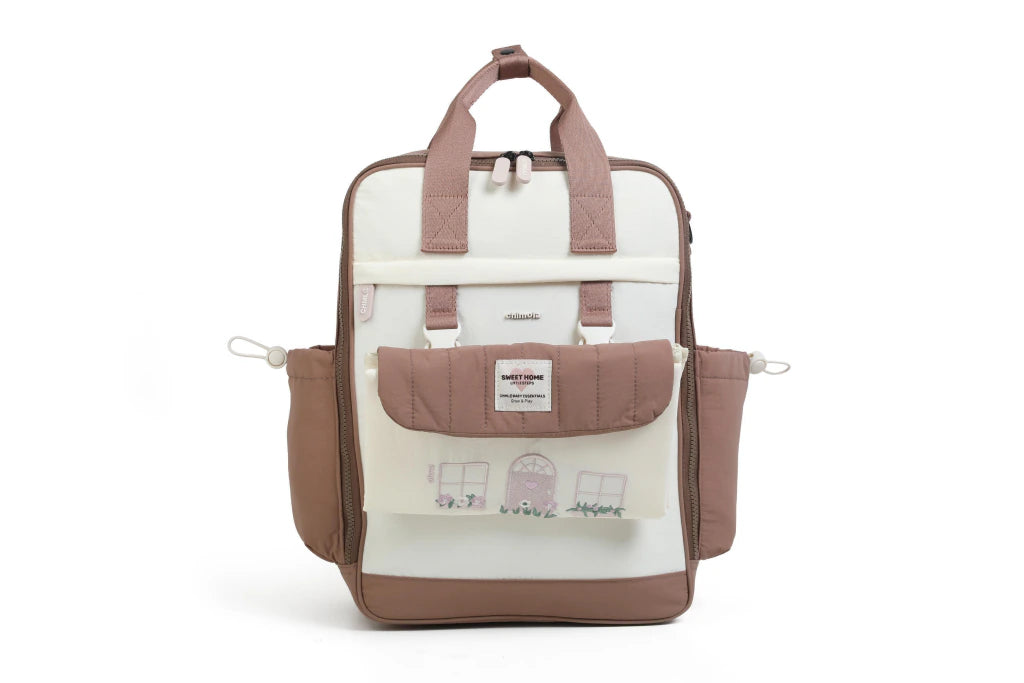 Chimola Mochila Maternity My House Chocolate M271