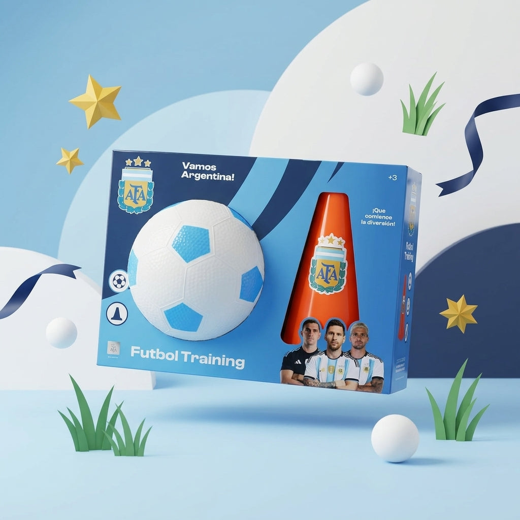 Juego De Entrenamiento Futbol Afa Licencia Oficial 57510