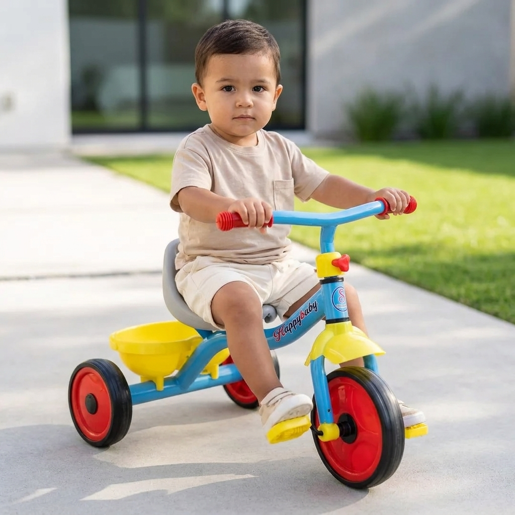 Triciclo YX-T02 Celeste