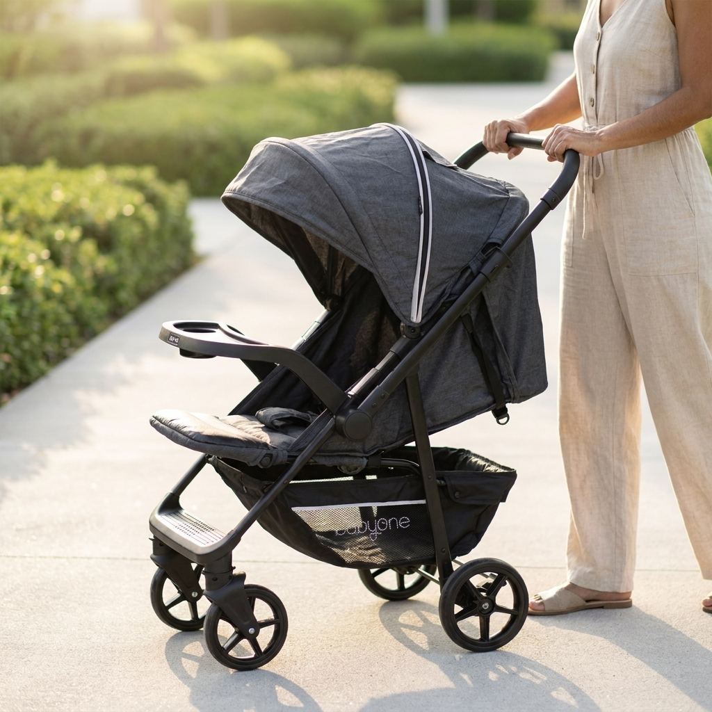 Baby One Coche Lite Rider Grey Roca BOCO-014