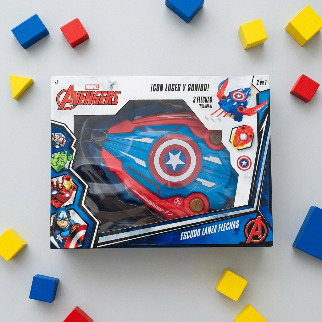 Escudo Lanza Flechas Avengers 56754 Azul