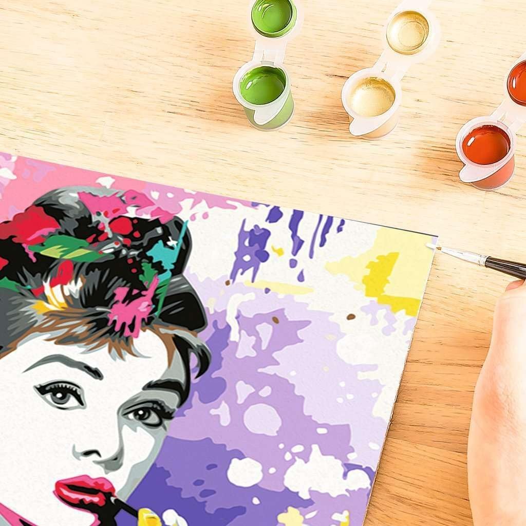 Ravensburger CreArt Audrey Hepburn 25526 - detalle 3