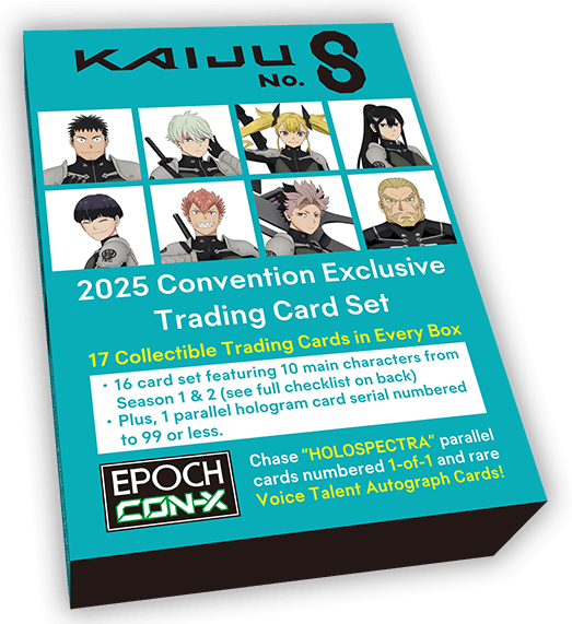 Cartas Con-x - Kaiju No 8 Trading Card Set Box 58239
