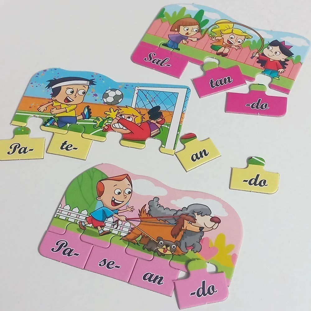 Juego Didactico Le Separando En Silabas 248
